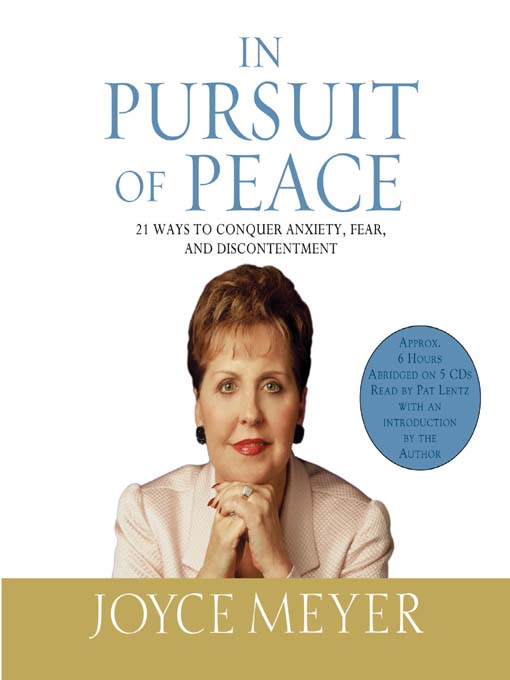 Title details for In Pursuit of Peace by Joyce Meyer - Available